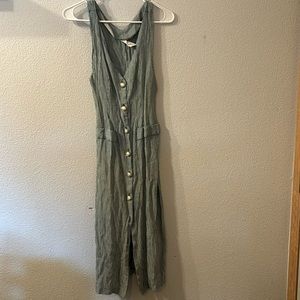 Vintage Petite Focus houndstooth button down dress size 5/6